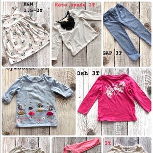 Toddler girl tops 2T-3T